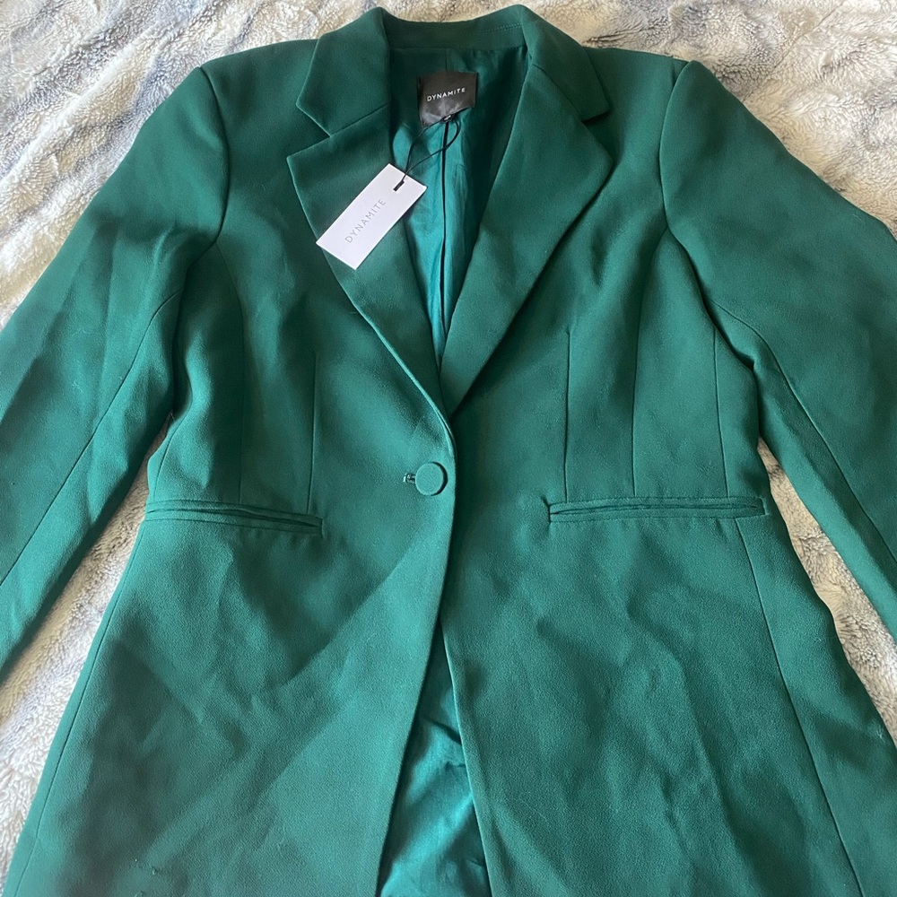 Dynamite Green Women's Blazer